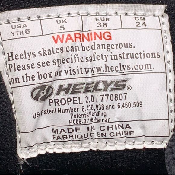 Heelys Propel 2.0 Youth Size US 6 UK 5 EU 38 770807 - Picture 5 of 8